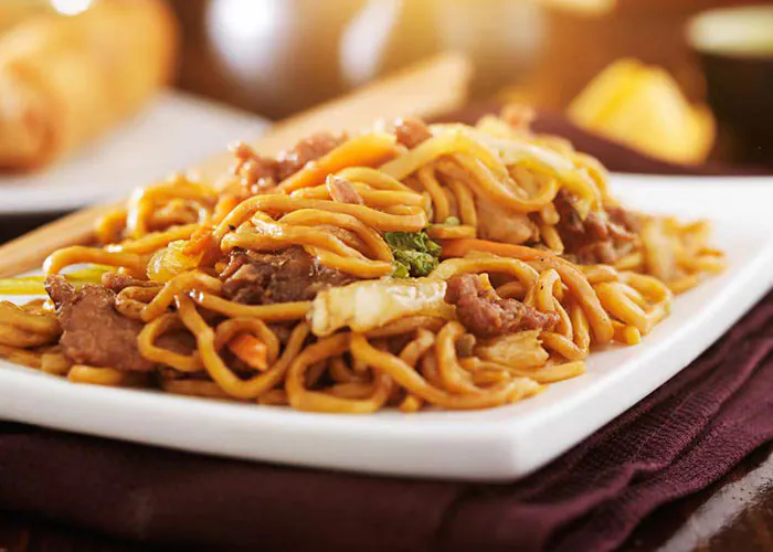 Beef Fried Noodles at Bamboo Creek Restaurant, Chinese Restaurant in Palm Coast